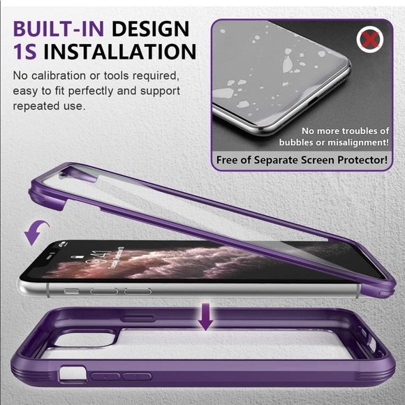 Diaclara phone case for iPhone 11 Pro Max - Picture 6 of 7